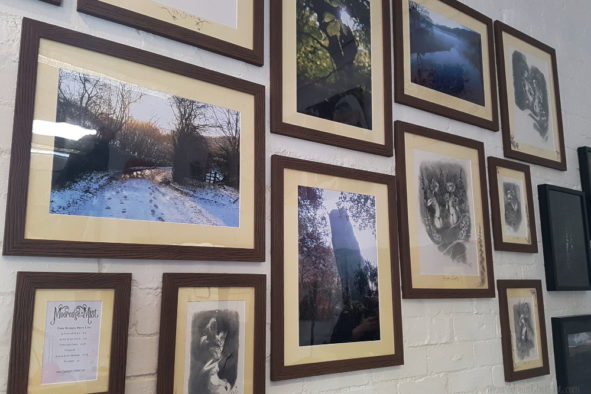 People of the Hills exhibition at Todmorden Open Studios 2017 | Amelia Harper - Naomi von Monsta - Bryony Whistlecraft